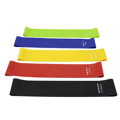 ZH 3 PCS Body Buliding Natural Latex Resistance Bands Silicone Personalized