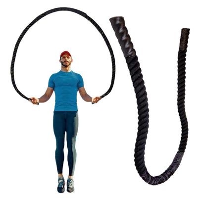 300cm Length 2.5kg Battle Skipping Rope Heavy Weight Jump Rope