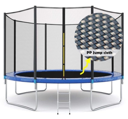 8FT  Outdoor Professional Round Children Fitness Jumping Trampoline Bed With Safety Net