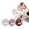 Red Perfect Fitness Ab Carver Pro Roller Enhance Muscle Auto Rebound Ab Wheel Roller Set