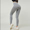 62 Waist Sweat Absorption Women Tight Yoga Pants ZH Light Grey Yoga Leggings