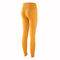 ZHIHUI Squat Proof OEM Warm High Waisted Leggings Orange Tights Womens Mustard