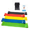5LB SGS Natural Latex Resistance Bands Strength By Color Available 3D