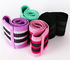 Ultra Stretchable TPE Heavy Fabric Resistance Bands Pink 25in