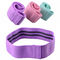 0.5cm Thick SGS Workout Fabric Resistance Bands Slipfree fabric strength bands