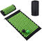 75*42cm PVC Massage Acupressure Yoga Mat Green Eco Friendly