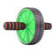ZHIHUI Single Wheel Ab Roller Plastic Disc Ab Wheel Roller Set Bodybuilt For Home