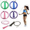 ABS Sports Skipping Ropes 5.5'' Long Handle Freestyle Jump Rope Cable Steel