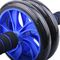 Multifunctional NBR Dual Wheel Ab Roller Detachable Abdominal Trainer Roller