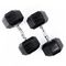 Steel Physical Fitness Gear 10 Lb Cast Hex Dumbbell Rubber Coated 5 Lb