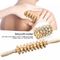 39CM 18CM SGS Wooden Massage Roller Stick For Body Acupuncture