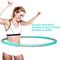 SS core 8 Sections Weighted Hula Hoops For Weight Loss