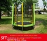 8FT  Outdoor Professional Round Children Fitness Jumping Trampoline Bed With Safety Net
